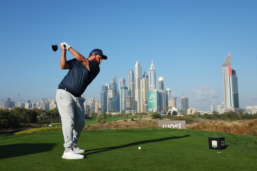 Beef finished T38 on -7 at the Hero Dubai Desert Classic in January.