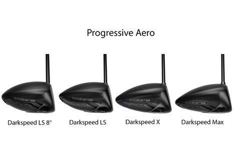 Cobra Darkspeed drivers feature progressive aero technology