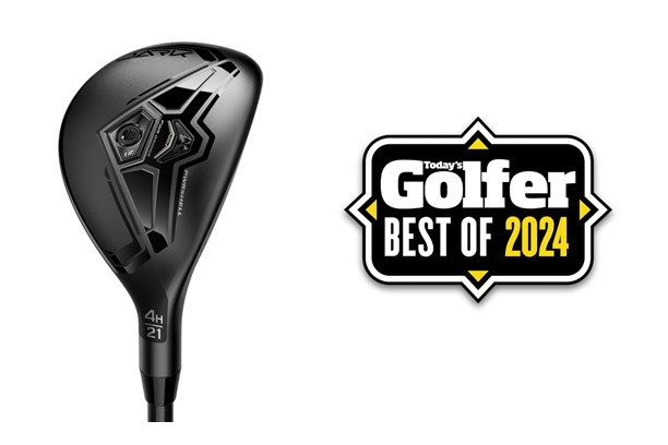 The Cobra Darkspeed Hybrid with a Today's Golfer Best of 2024 badge