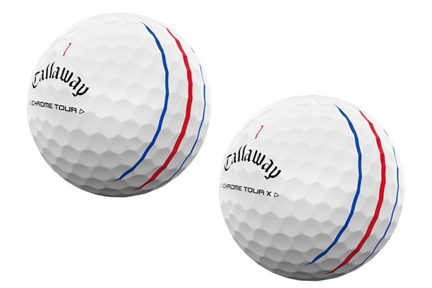 Callaway Chrome Tour and Chrome Tour X Triple Track Golf Balls.