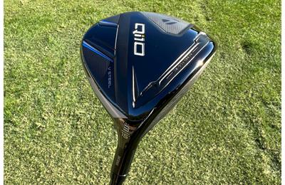 The sole shape of the TaylorMade Qi10 fairway wood