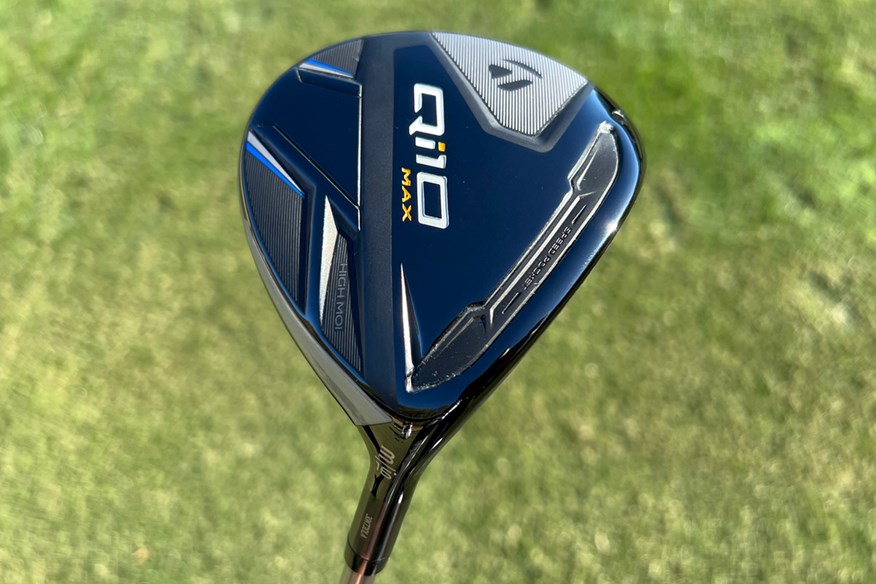 The sole shape of the TaylorMade Qi10 MAX fairway wood