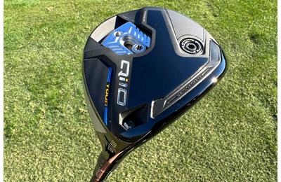 The sole and sliding weight of the Qi10 Tour fairway wood