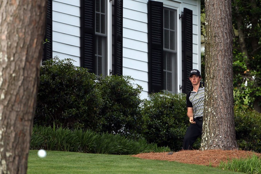 Rory McIlroy looked set to win the 2011 Masters until disaster struck on the back nine on Sunday.