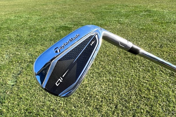 The TaylorMade Qi HL iron head shape