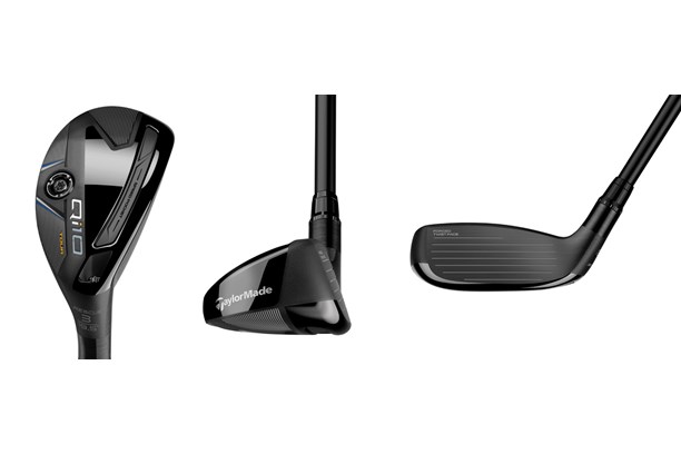 The Qi10 Tour Rescue Hybrid toe and face 