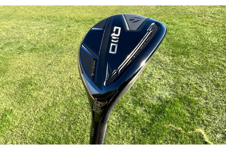 Golf Hybrid TaylorMade Qi10 Rescue Hybrid #3 19° Stiff Flex