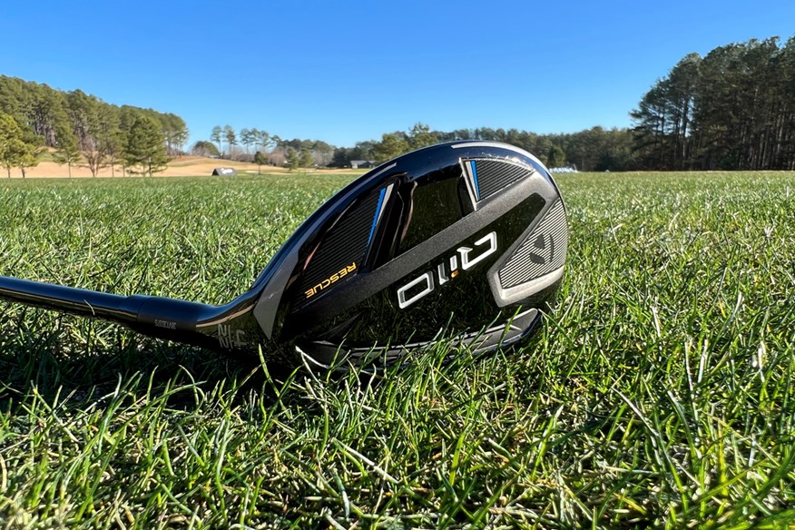 The TaylorMade Qi10 Rescue Hybrid sole structure