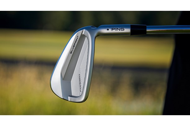 The Ping Blueprint S iron cavity detail