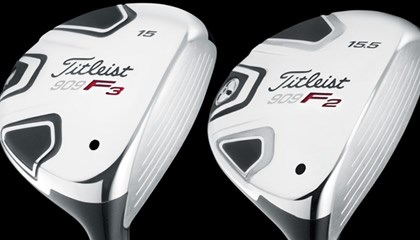 Titleist 909 F2 & F3 fairway woods