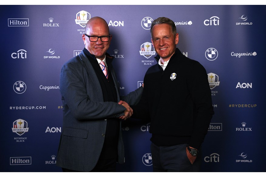 Guy Kinnings appointed Luke Donald as Ryder Cup Captain for 2023 and 2025.