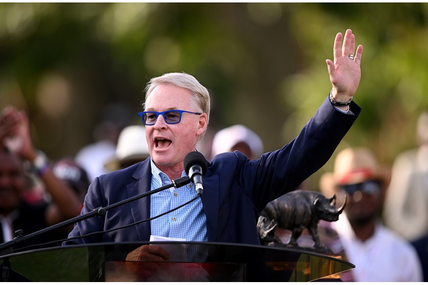 Keith Pelley succeeded George O'Grady as Chief Executive of the European Tour Group in 2015.