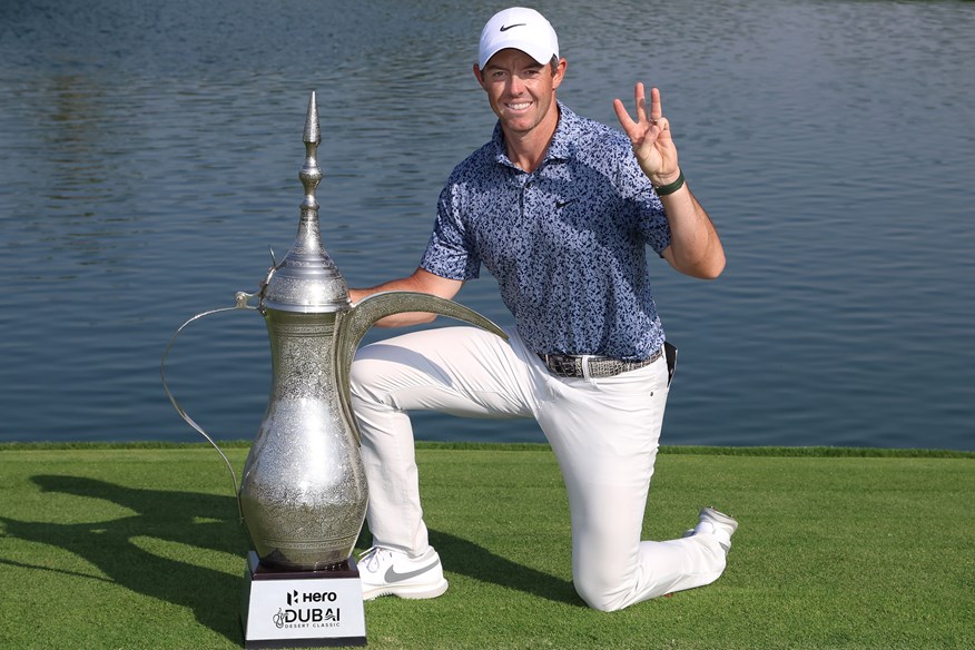 Rory McIlroy won his third Dubai Desert Classic in 2023 and is the favorite to win again in 2024.