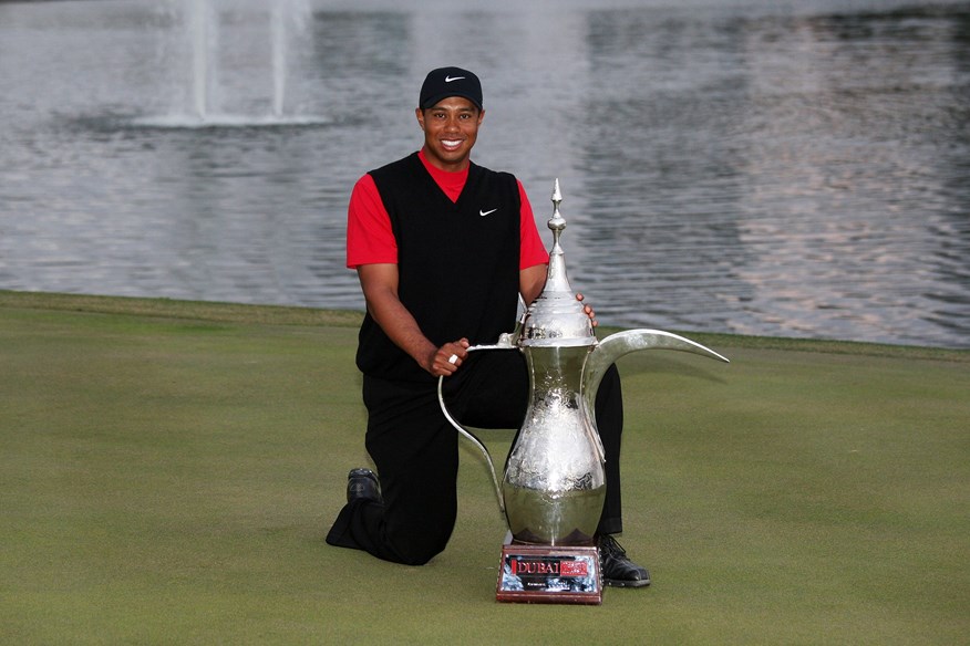 Tiger Woods has won the Dubai Desert Classic twice, in 2006 and 2008.