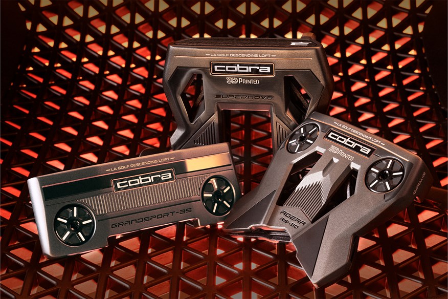 Cobra unveil a brand new range of 3D Printed putters for 2024