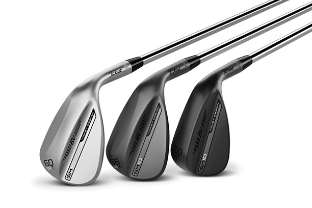 The three different Titleist Vokey Design SM10 Wedge finishes