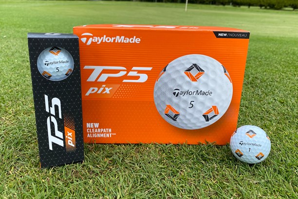 TaylorMade TP5 Pix golf balls