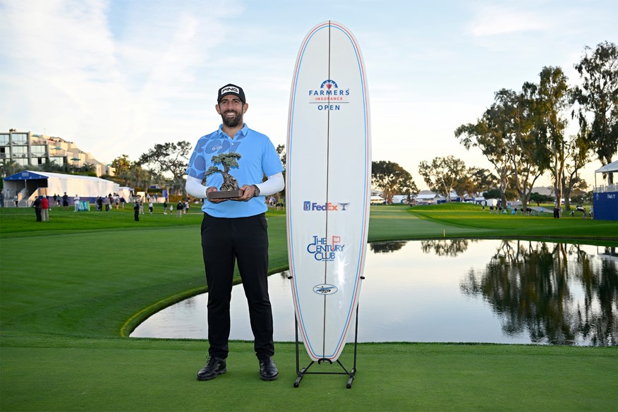 Matthieu Pavon claimed his maiden victory on the PGA Tour in just his third start as a PGA Tour member at the Farmers Insurance Open