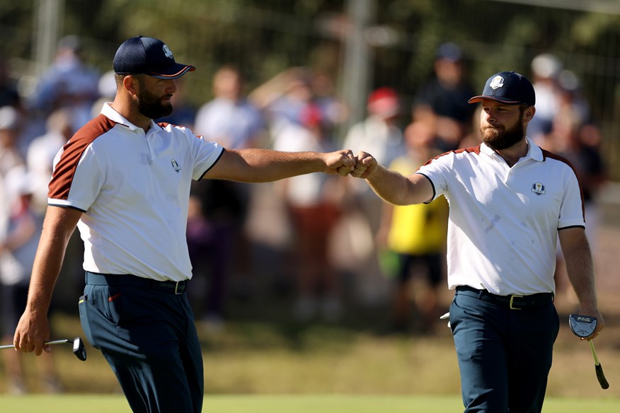 Jon Rahm and Tyrrell Hatton represented Team Europe in the 2023 Ryder Cup before both joining LIV.