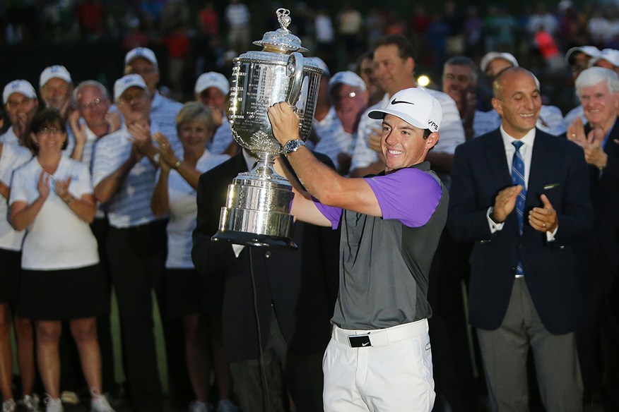 Rory McIlroy is hoping to repeat his 2014 US PGA victory at Valhalla when it returns to the venue this year.