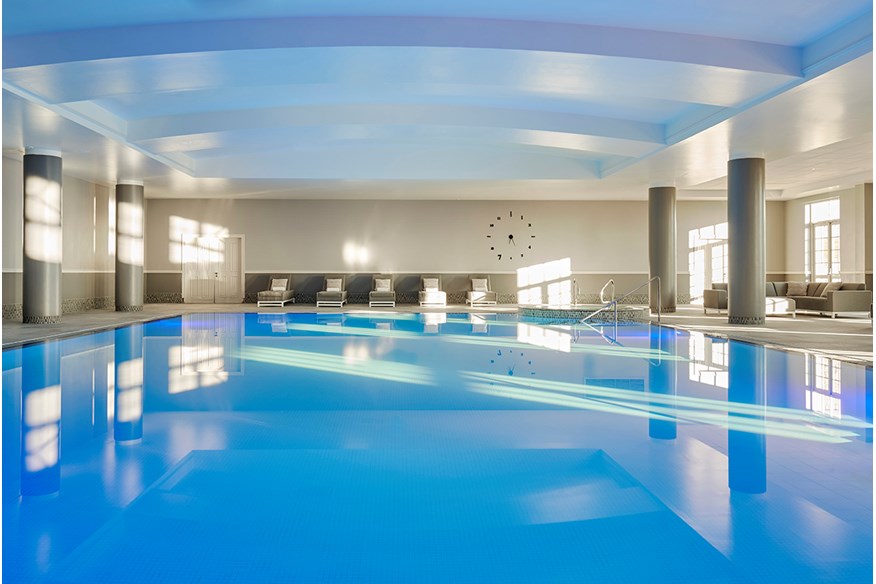 The spa and leisure centre is free for all hotel guests at Fairmont St Andrews.