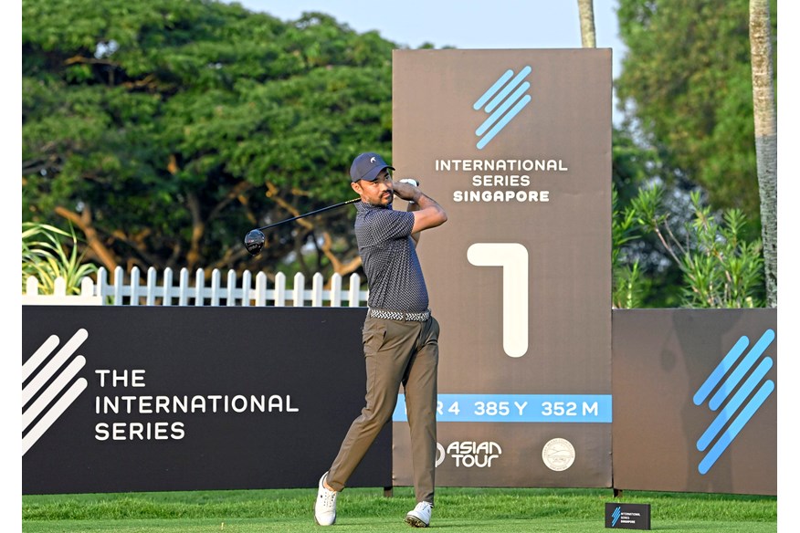 Cho Minn Thant played in the International Series Pro-Am in Singapore.