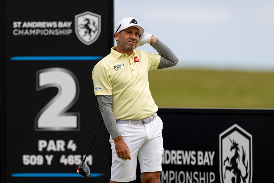 Sergio Garcia was one of a number of LIV golfers to tee it up at the Asian Tour's St Andrews Bay Championship.