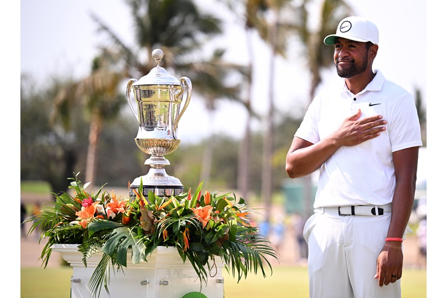 Tony Finau looks to defend his Mexico Open title in Vidanta.