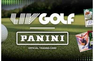 Panini and LIV Golf have joined forces to create the first team golf trading cards.