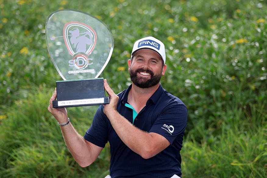 Matthew Baldwin won the inaugural SDC Championship at St Francis Links.