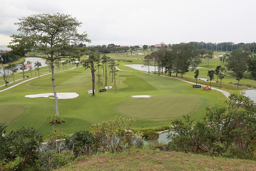 The HSBC Women's World Championship is played on Tanjong Golf Course at Sentosa Golf Club in Singapore