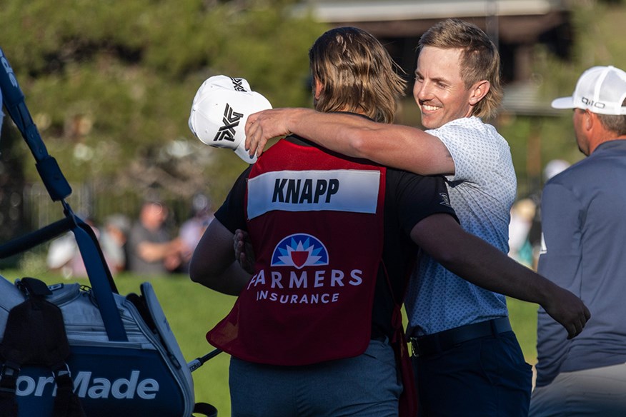 Jake Knapp at the 2024 Farmers Insurance Open