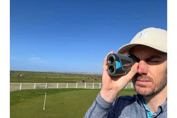 Testing the Shot Scope PRO ZR laser rangefinder