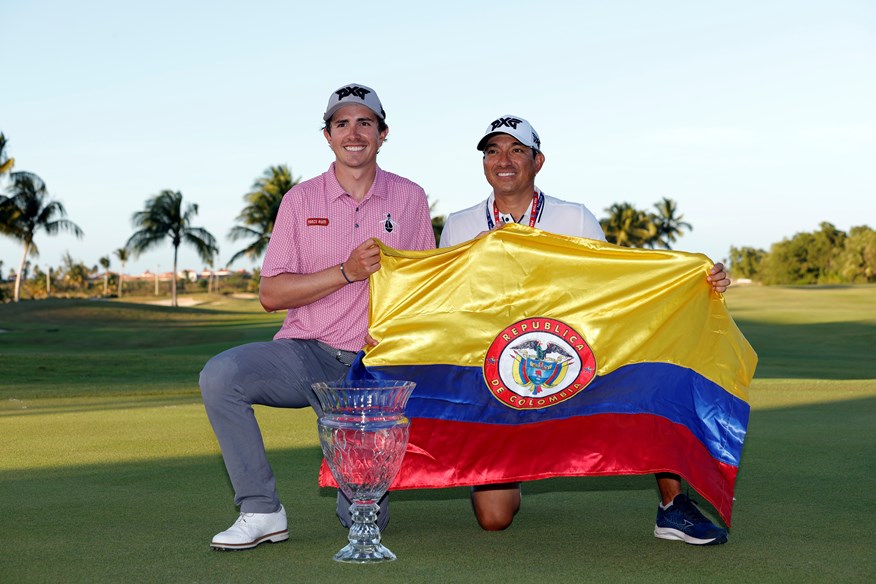 Columbian Nico Echavarria wins the 2023 Puerto Rico Open.