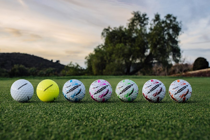 TaylorMade SpeedSoft and SpeedSoft Ink golf ball range