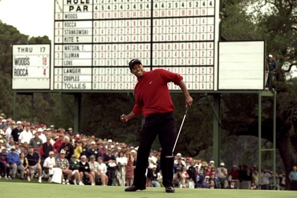 Tiger Woods won the 199