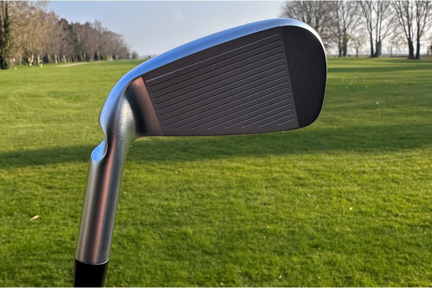 The forged face of the Ping i530 irons.