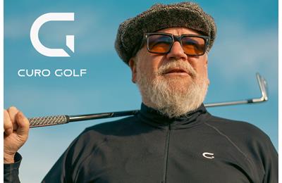 Acting legend Ray Winstone wears Curo Golf.