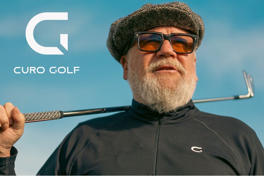 Acting legend Ray Winstone wears Curo Golf.