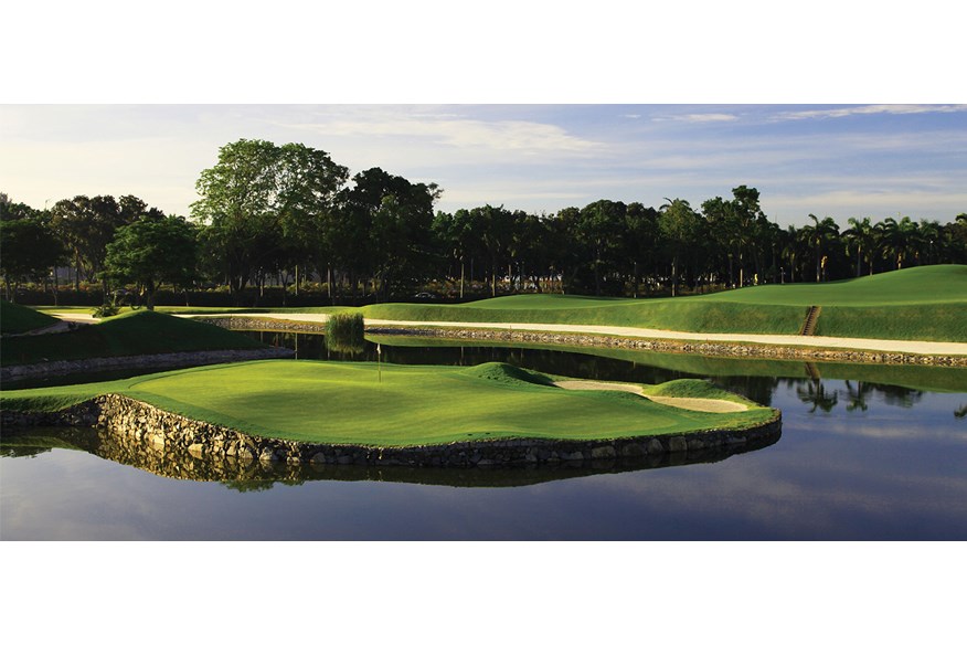 The Singapore Classic is being played on the Classic Course at Laguna National Golf & Country Club