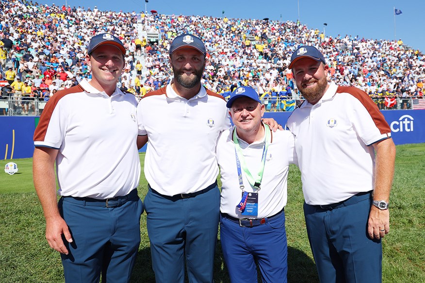 Ian Woosnam at the 2023 Ryder Cup in Rome