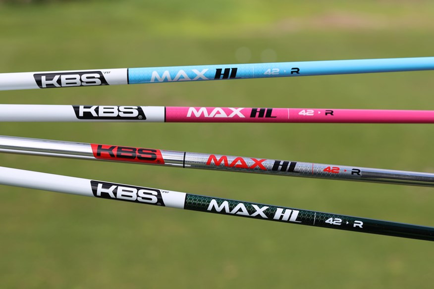 KBS MAX HL graphite wood shafts aimed at golfers with slower swing speeds