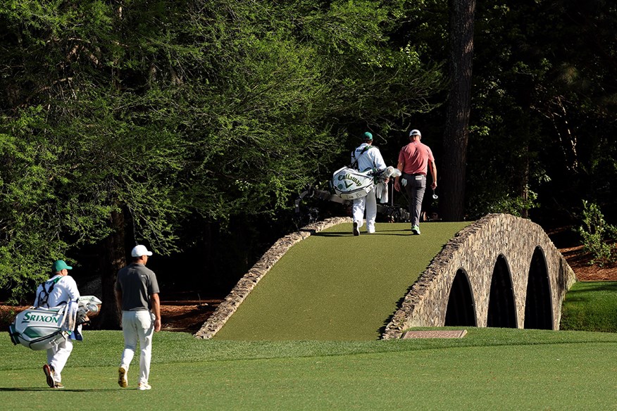 Hogan's Bridge beside the 12th Green at Augusta