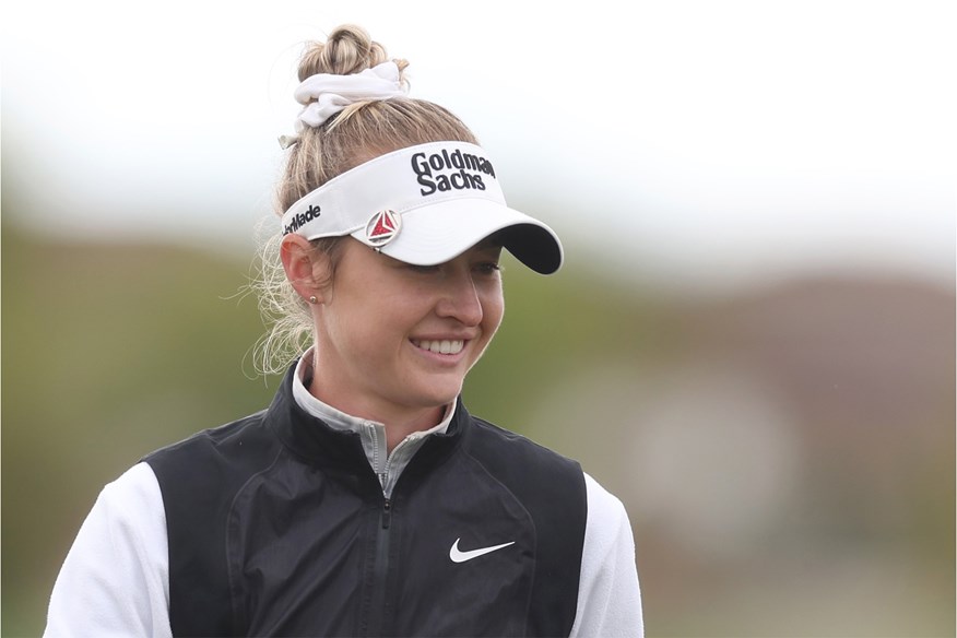 Nelly Korda has lots to smile about as she bids to win her fourth straight LPGA title