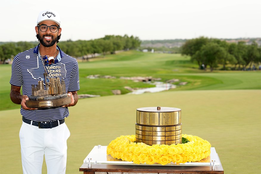 Akshay Bhatia wins the 2024 Valero Texas Open