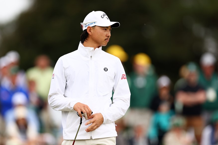 Min Woo Lee is playing The Masters with a broken finger.