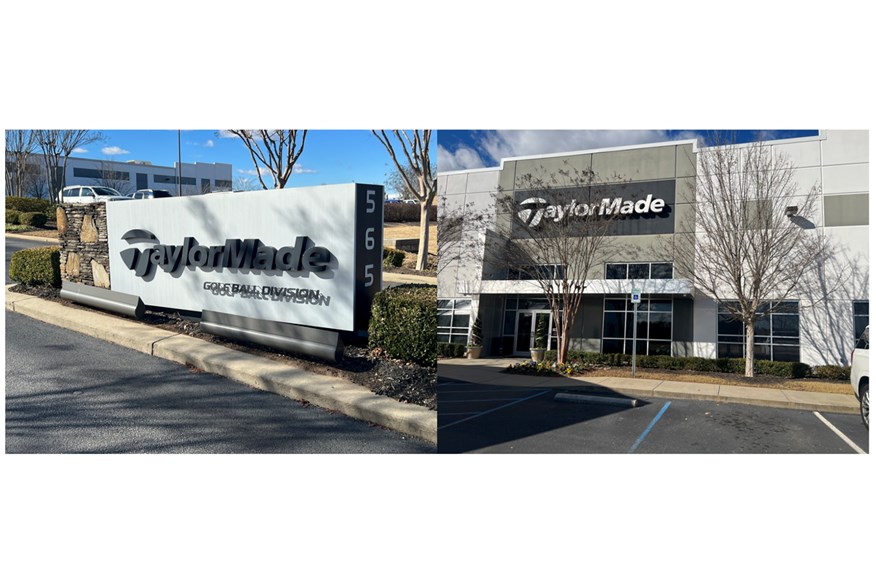 The outside of the TaylorMade Liberty, South Carolina, golf ball plant