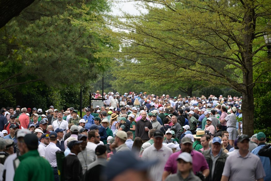 Choose the wrong time and you could be queuing a long time just to get into the Masters shop