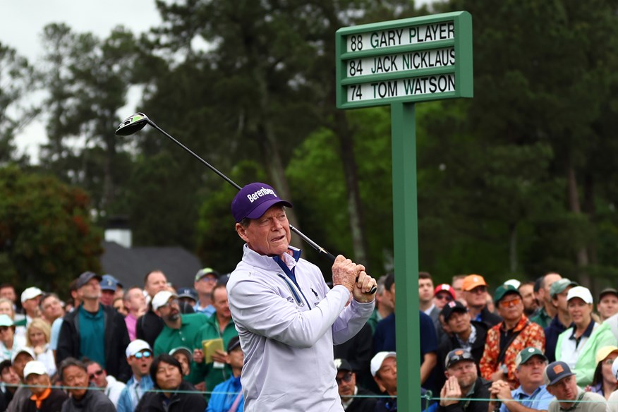 Tom Watson used Tuesday's Champions Dinner at The Masters to urge the game to reunite.