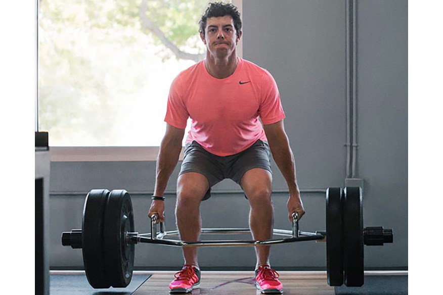 Rory McIlroy spends a lot of time in the gym and is capable of huge deadlifts.